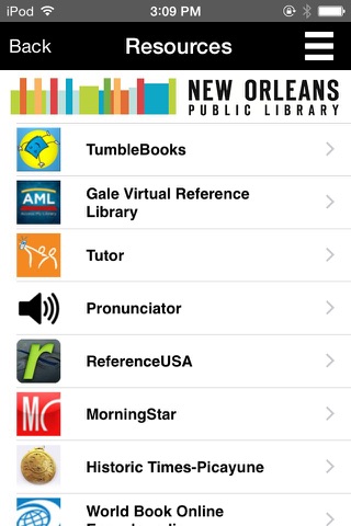 NOLA Library screenshot 4