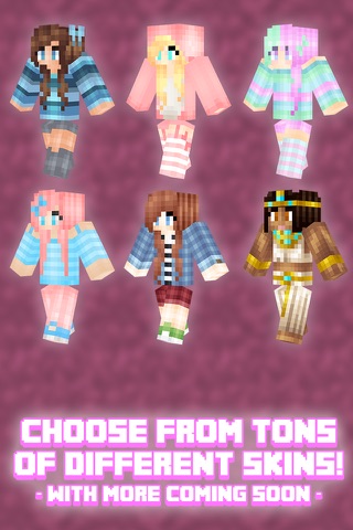 Girl Skins for Minecraft PE (Girl Skins Minecraft PE) screenshot 2