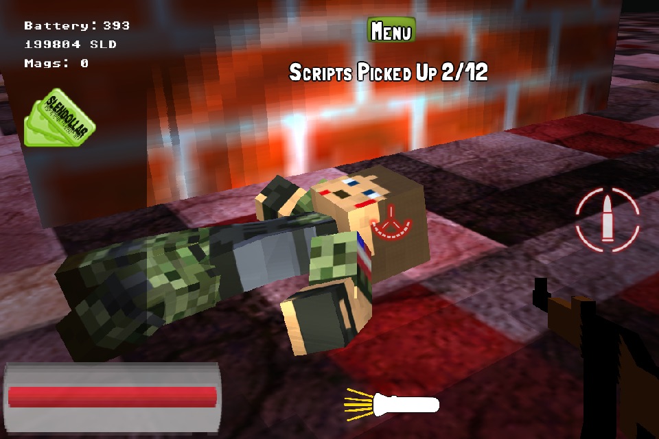 Block Slender Man 3D - Lucky Survivor Worldwide Multiplayer Edition screenshot 4