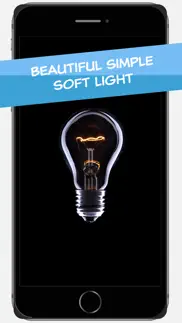 soft light - book light or nightlight on your nightstand with a lightbulb iphone screenshot 1