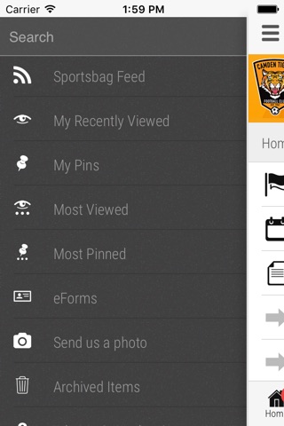 Camden Tigers Football Club screenshot 3