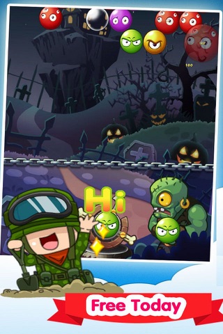 Zombie Bubble Mania screenshot 2