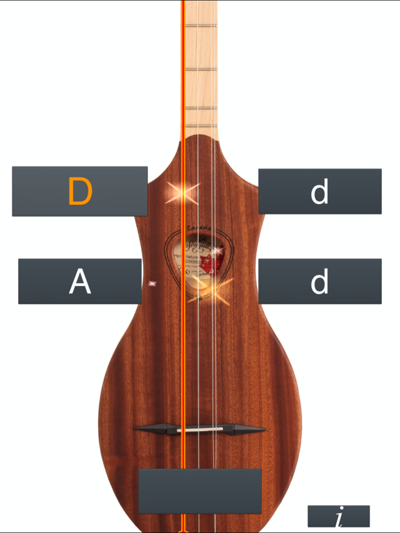 Screenshot #4 pour Dulcimer Tuner Simple Mixolydian