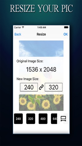 Image Resizer ADVANCED - Photo Resize Editor To Reshape pictures and Photosのおすすめ画像2