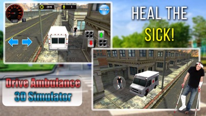 Screenshot #1 pour Drive Ambulance 3D Simulator