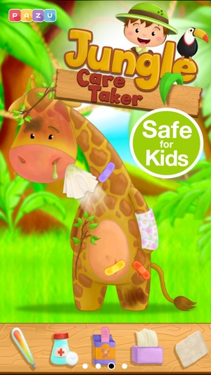 Jungle Care Taker - Kid Doctor for Zoo and Safari Animals Fu(圖1)-速報App