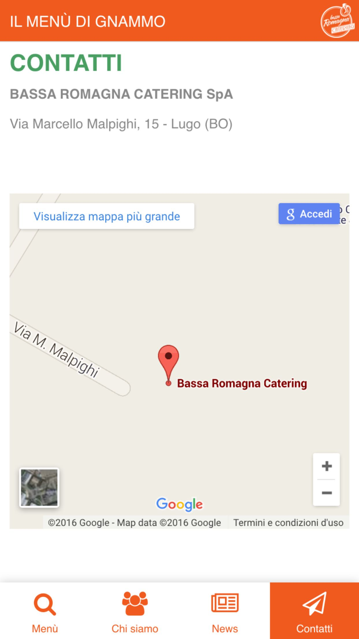 Bassa Romagna Catering Menu screenshot 4