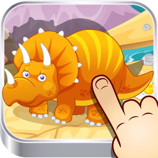 Dinopuzzle for kids and toddlers iOS App