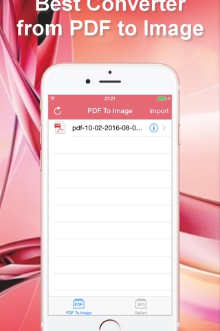 PDF To JPEG - Converter and Viewer - náhled