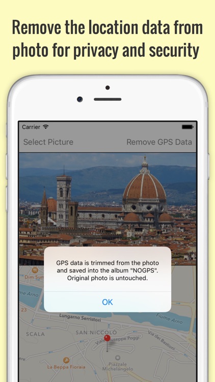 PhotoGPS - Show and Remove GPS data from Photo