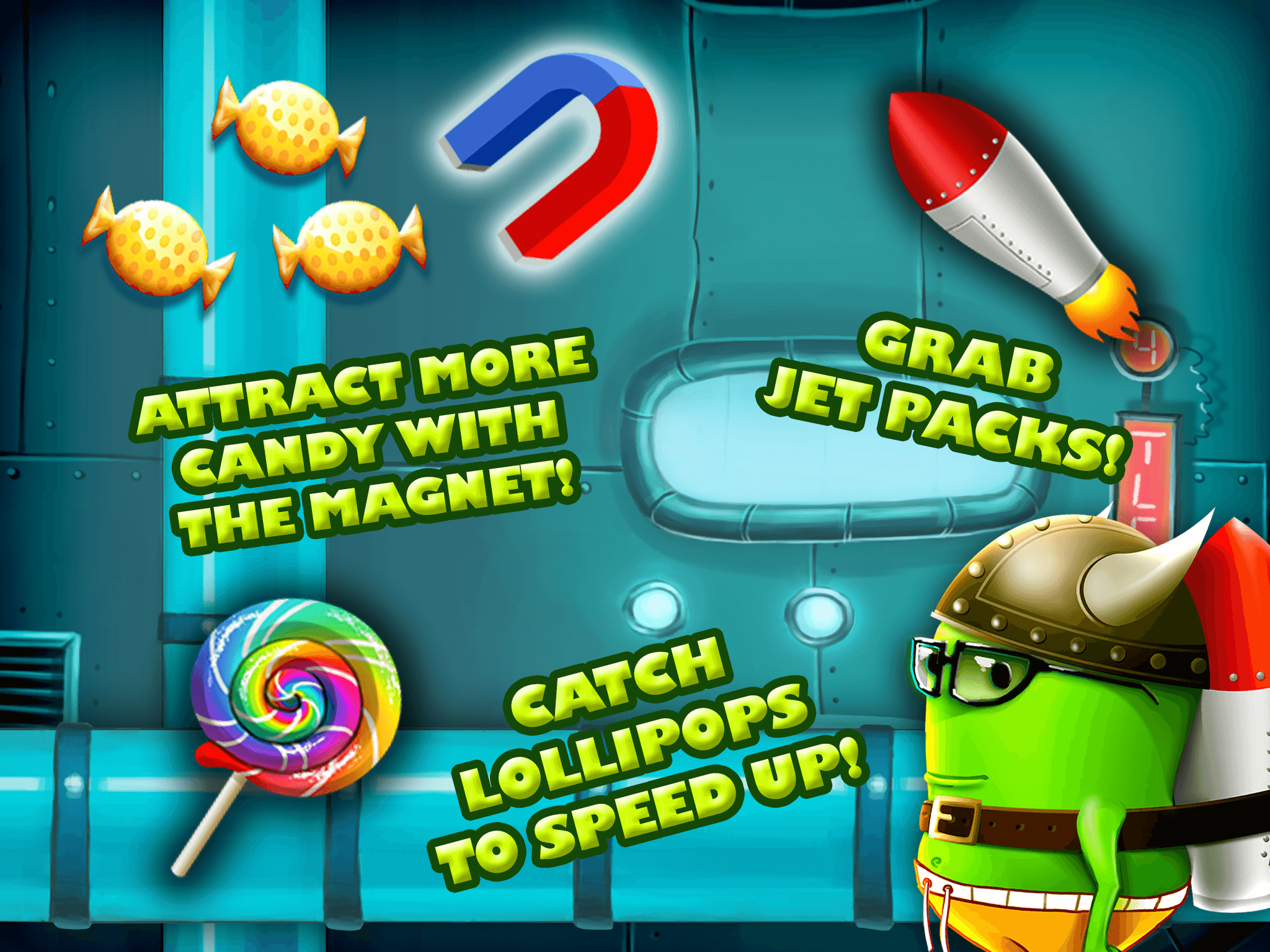 Monster Jump Race-Smash Candy Factory Jumping Game screenshot 8