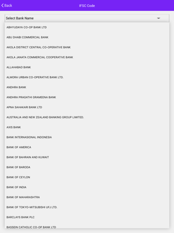 Screenshot #5 pour IFSC Code For Indian Bank