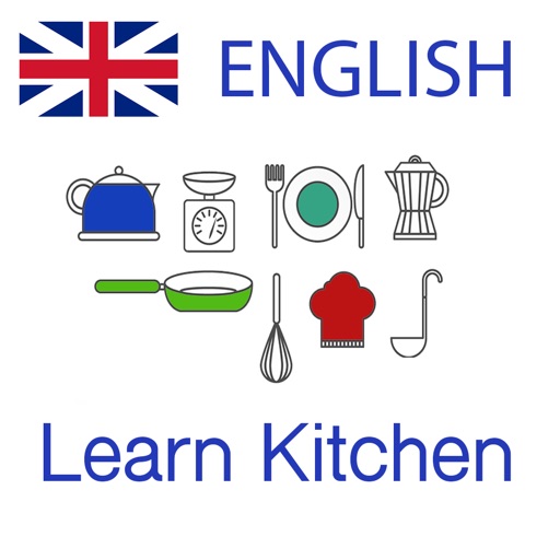 Learn Kitchen Words in English Language iOS App