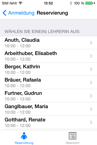 elternsprechtag.at screenshot 3