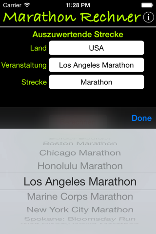 Marathon Rechner screenshot 4
