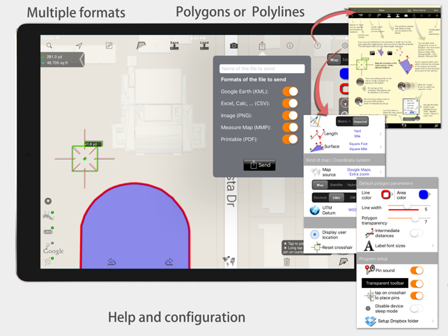 Measure Map - By Global DPI Screenshot