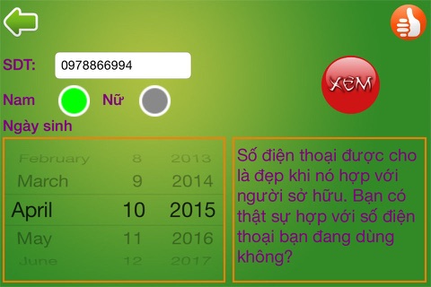 Xem bói-Tử vi-Tình yêu-Phong thuỷ,coi tướng số hay,đúng,chính xác nhất năm 2016 screenshot 3