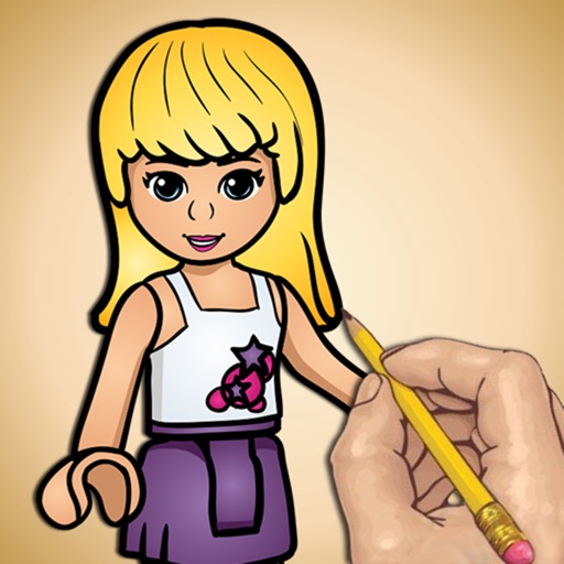 Drawing Lessons For Lego Friends Version icon