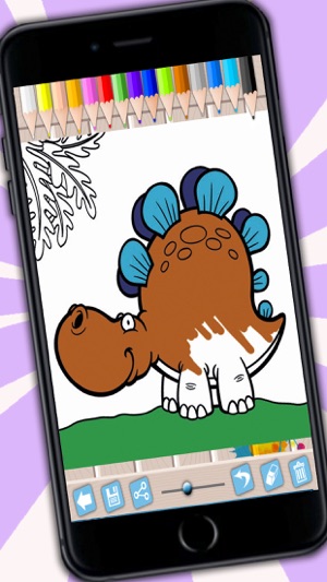 Kids paint and color animals dinosaurs coloring book - Premi(圖1)-速報App