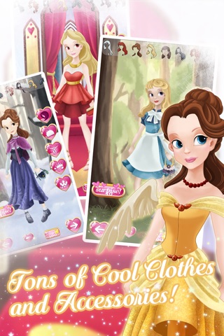 Princess Kids Girls Dress Up Games For Teens Free screenshot 2