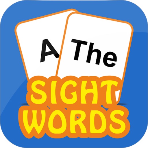 Sight Words - list of sightwords flash cards for kids in preschool to 2nd grade with practice questions icon
