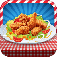 Spicy chicken wings maker – A fried chicken cooking and junk food cafeteria game