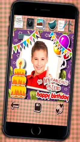 Game screenshot Create happy birthday greetings apk