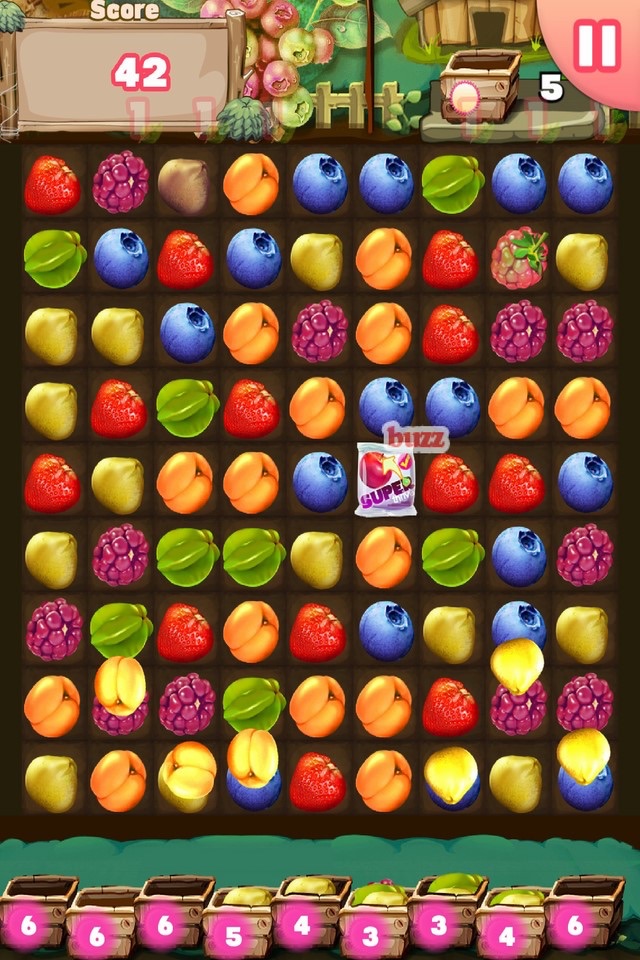 Farm FRUIT Crush - Match 3 King screenshot 3