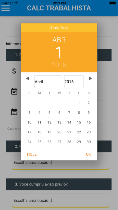 How to cancel & delete Cálculo Trabalhista from iphone & ipad 3