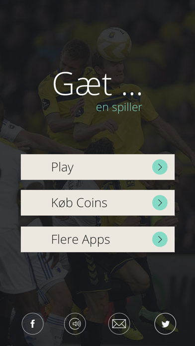 Screenshot #2 pour Gæt en fodboldspiller