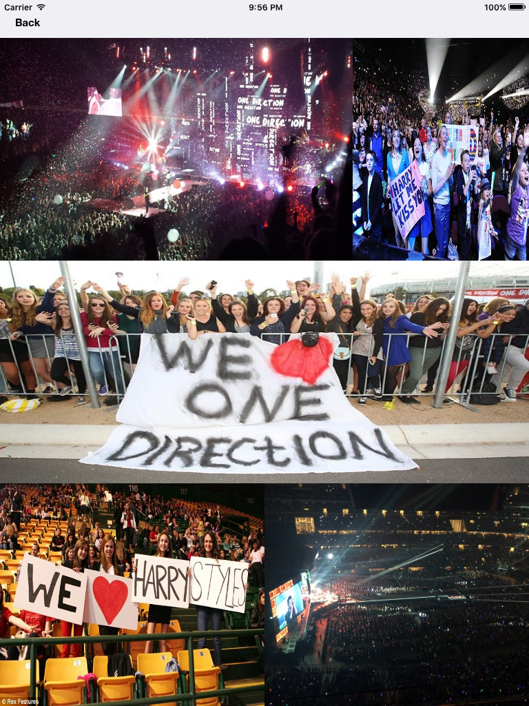 Photo Album App - One Direction Edition