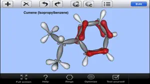 3D Molecules View&Edit Lite screenshot #2 for iPhone