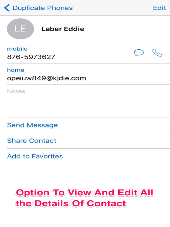 Screenshot #6 pour Duplicate Contacts Remover - Contact Manager And Cleaner