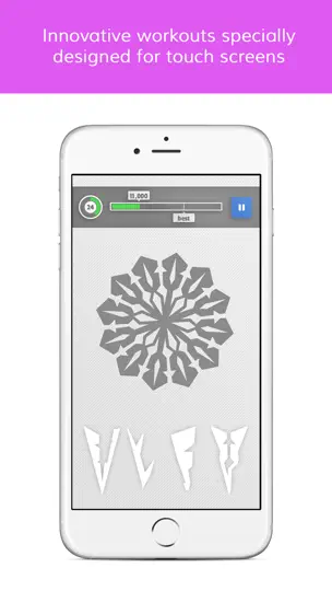 Capture d'écran de Mensa Brain Training sur iPhone 4