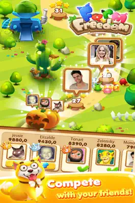 Game screenshot Farm Battle Mania - fun match-3 splash puzzle game mod apk