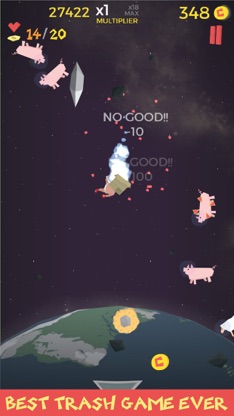 Waste in Space - Endless Arcade Shooter screenshot 5