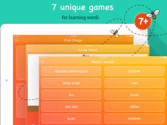 6000 Words - Learn Indonesian Language for Free iPad screenshot 4 - Education app