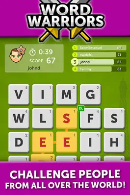 Game screenshot Word Warriors - Realtime Online Word Battles for 2 Players apk