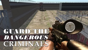 3D Gangs Prison Yard Sniper – Guard the jail & shoot the escaping terrorists screenshot #3 for iPhone