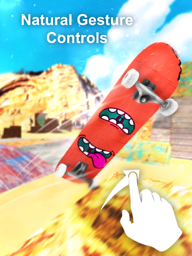 Epic Skate 3D -Free HD Skateboard Game screenshot 6