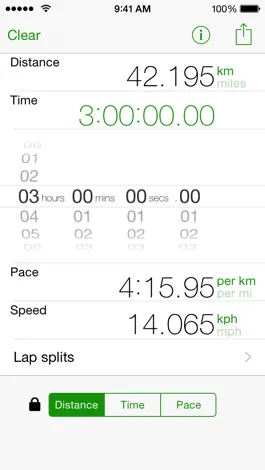 Game screenshot Pacey - Running, Jogging and Walking Pace Calculator hack