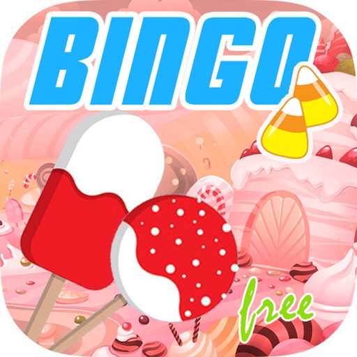 Candy World Bingo Free iOS App