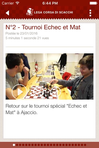 Corse Echecs screenshot 3