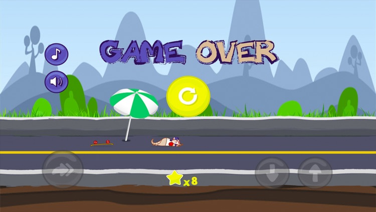 Skater Rat Jump Game screenshot-3