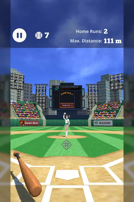 Home Run X 3D - Baseball Batting Game