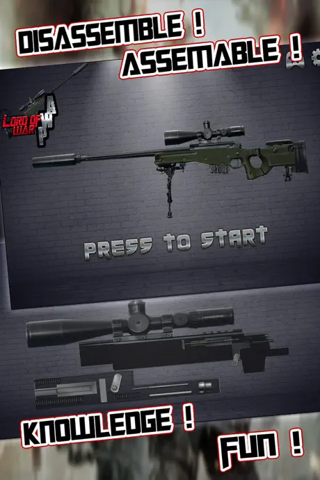 AWP Sniper Rifle: Remove & Reinstall, Funny Trivia Game - Lord o