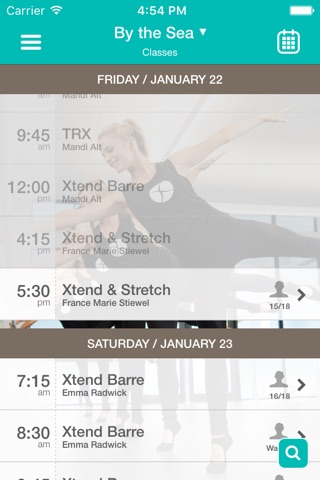 Xtend Barre screenshot 2