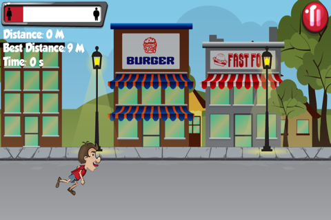 Bacon Boy - Funny Fat Guy Runner Mini Game screenshot 2