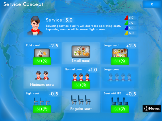 Airline Director 2 - Tycoon Game iPad app afbeelding 5