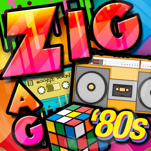 Words Zigzag : 80’s Classic Crossword Puzzles Games Pro with Friends icon
